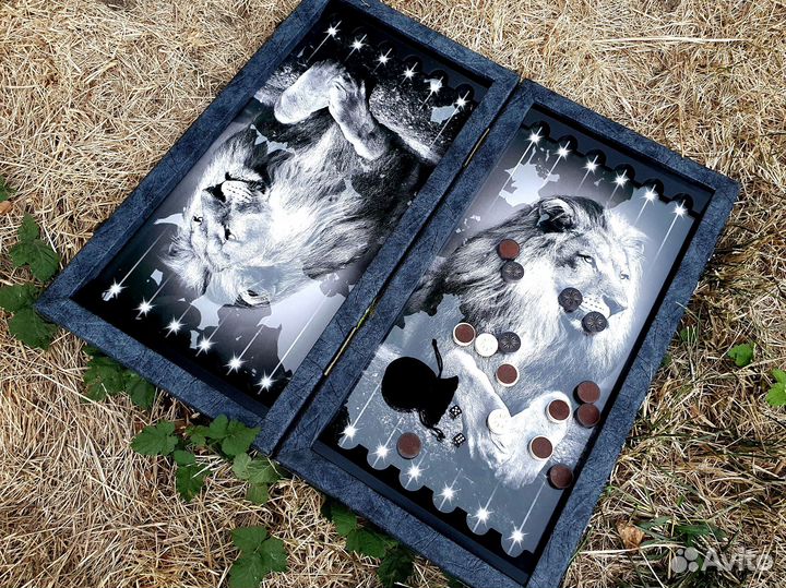 Нарды стеклянные