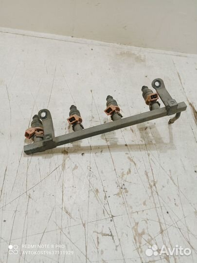 Топливная рампа с форсунками Daewoo Matiz