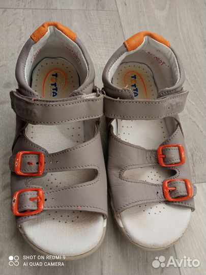 Кожаные сандалии тотта