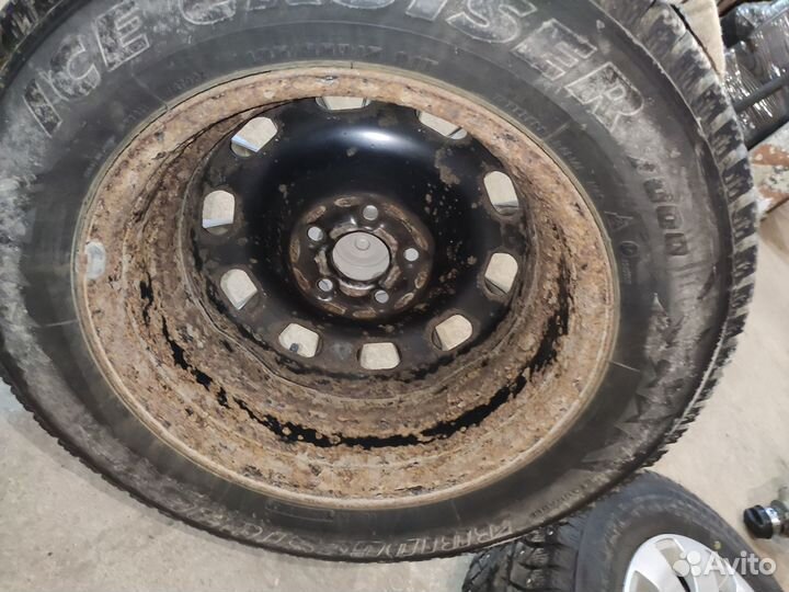 R15 5*100 комплект колес зима Bridgestone