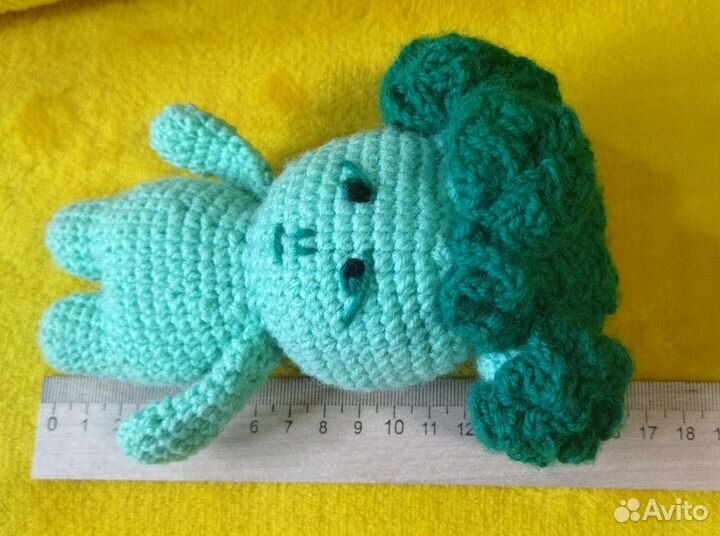 Комплект из 2 вязаных Амигуруми, Брокле, брелок