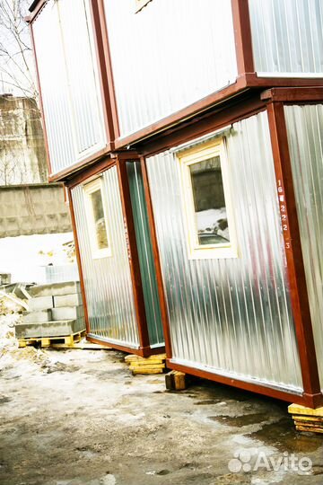 Контейнер металлический утепленный