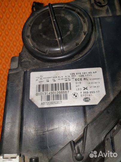 Левая фара в сборе BMW 5 F10 AHL