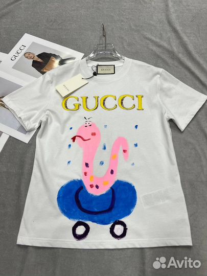 Футболка gucci 2 цвета