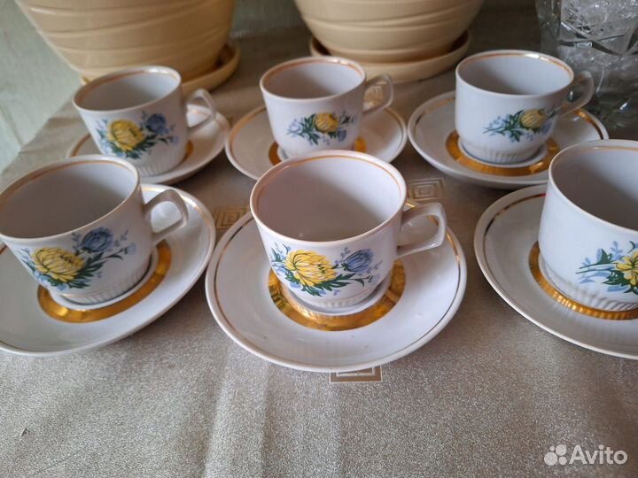 Чайно кофейный сервиз