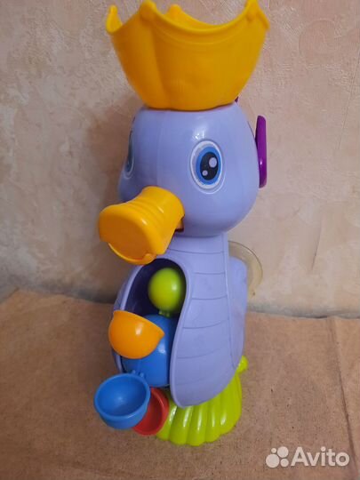 Игрушка для купания на присоске Морской конек