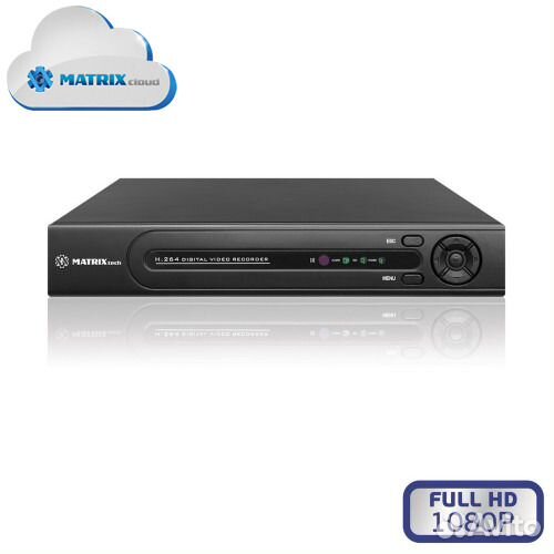 Система видеонаблюдения IP для улицы 2шт 1080Р