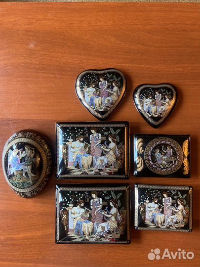 Керамические изразцы. Объёмные. Греция