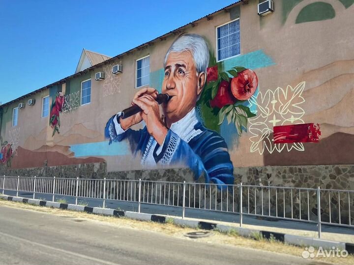 Роспись стен и граффити в Симферополе