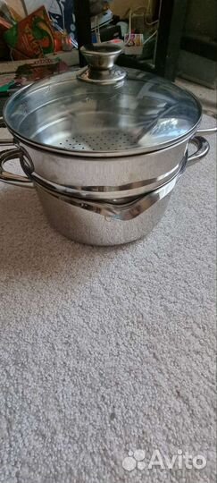 Кастрюля пароварка gipfel 5 л