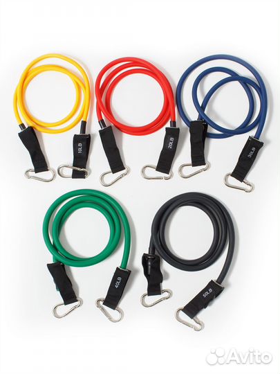 FSB/4 Фитнес набор трубчатых эспандеров