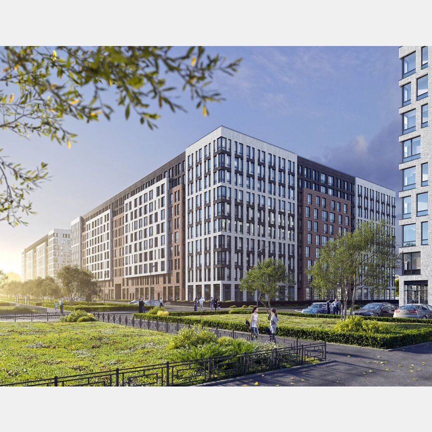 2-к. квартира, 66,4 м², 4/10 эт.
