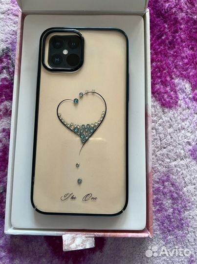 Чехол на iPhone 12 pro max swarovski
