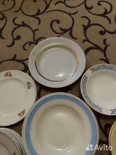 Тарелки бу времён СССР разные