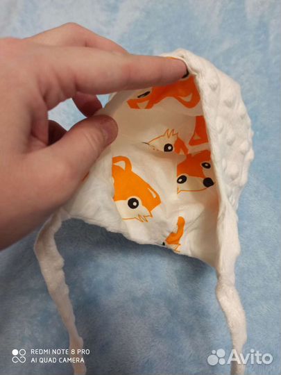 Шапочки для новорождённого