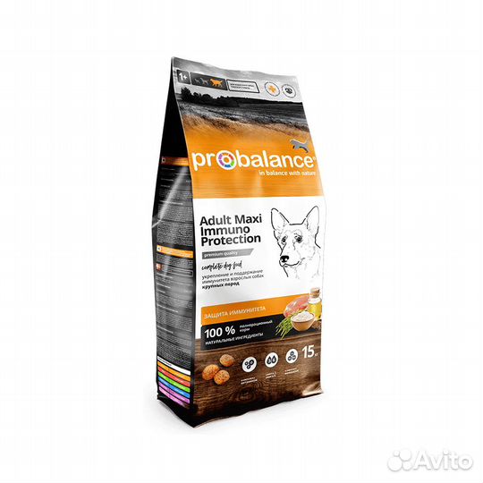 ProBalance Dog Immuno Adult Maxi для взрослых соба