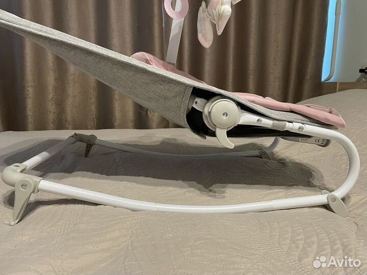 Детский шезлонг качалка Kinderkraft