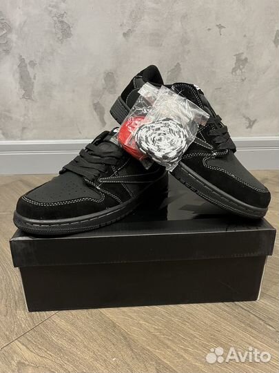 Nike Air Jordan 1 Low Travis Scott Black Phantom