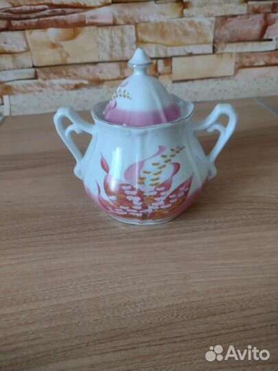 Сахарница фарфор