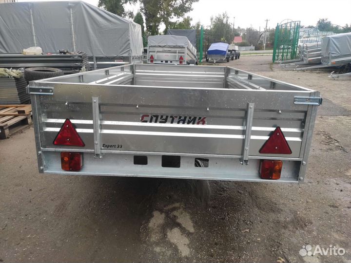Прицеп Спутник Эксперт Zn 2513/33, без тента