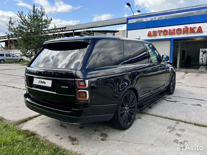 Land Rover Range Rover 4.4 AT, 2018, 100 000 км