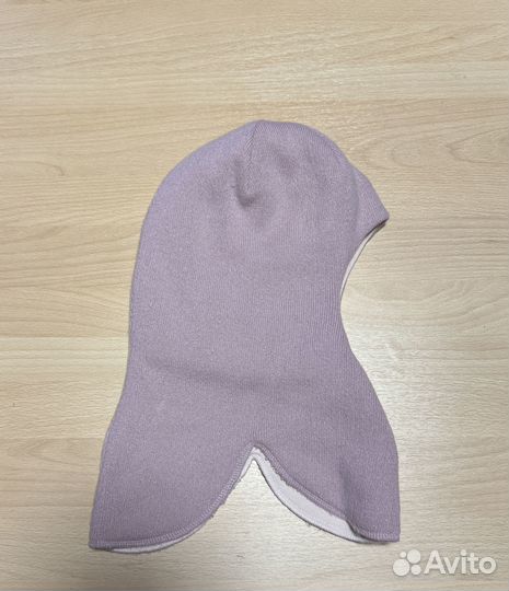 Шапка-шлем зимняя для девочки 8 лет
