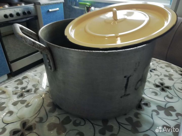 Кастрюля алюминиевая 20 литров