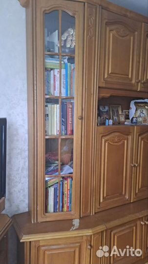 Стенка из массива дуба. бу