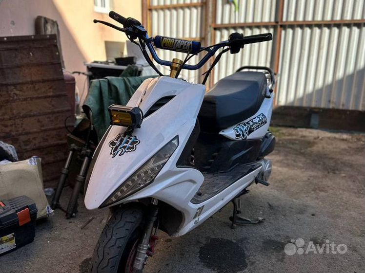 125-150CC4T - Вынос руля для скутеров, чёрный (Арт.&nbsp30075)