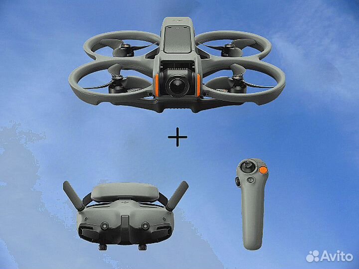 Дрон DJI Avata 2 Fly More Combo (Three Batteries) мощный