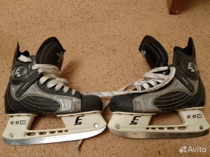 Коньки хоккейные ссм юниорские
