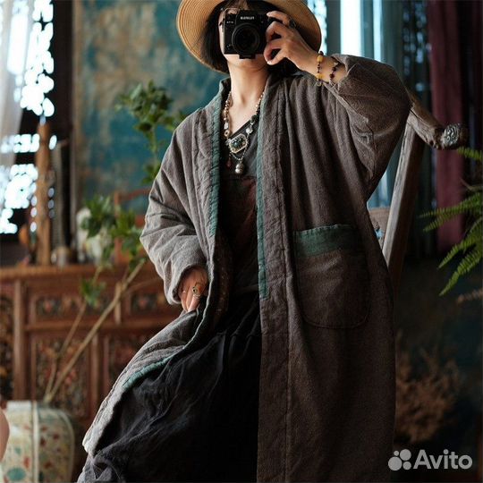 Суперская фуфайка парка бохо новая