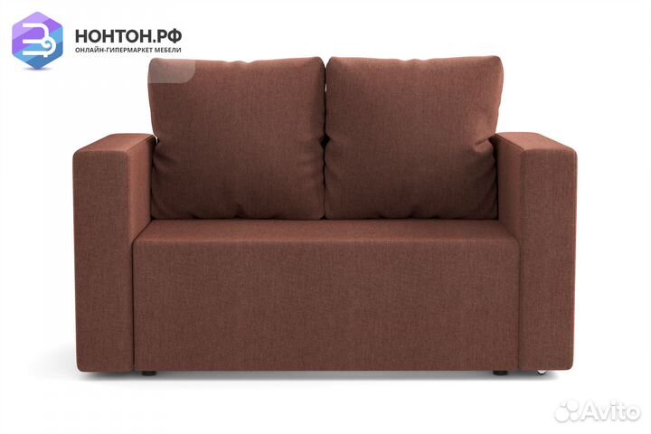 Диван выкатной Дэнвер коричневый
