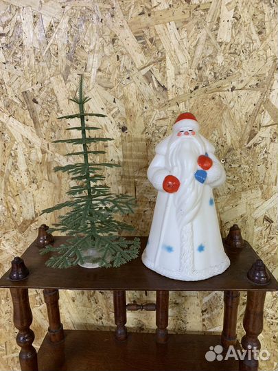 Дед Мороз и мини Елочка СССР