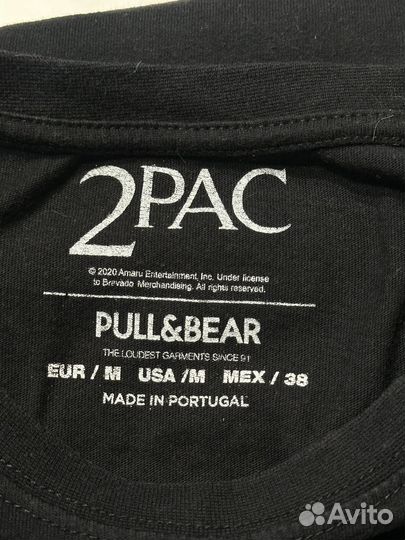 Футболка 2Pac Shakur Pull&Bear