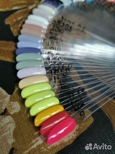 Набор гель лаков, баз и гелей для маникюра