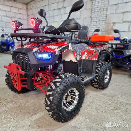 Квадроцикл Hammer 8 Lux New 2022г красный