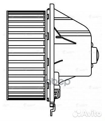 LFH 1805 вентилятор отопителя VW Transporter T