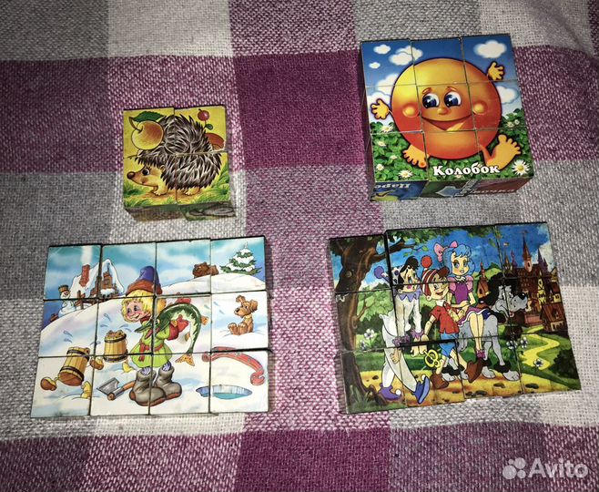 Набор детских кубиков