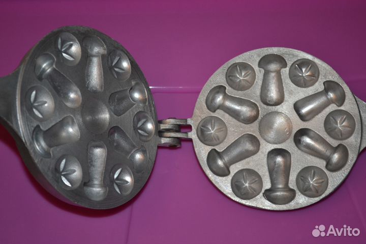 Форма для выпечки цельного печенья, СССР