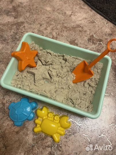 Умный песок для детей (кинетический песок)