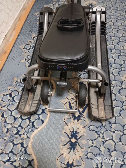 Детский снегокат с колесами