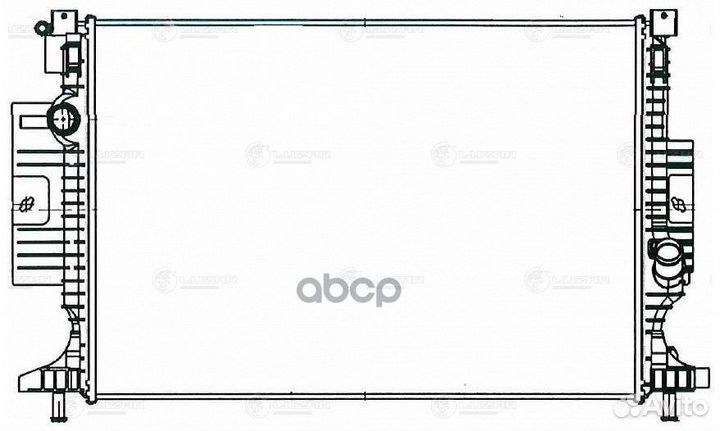 Радиатор охл. для а/м Ford Focus III (13) /Kuga