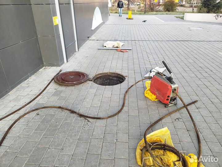 Прочистка канализации. Видеодиагностика