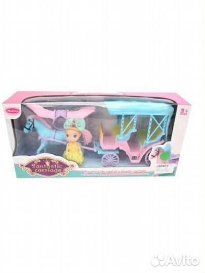 Кукла с каретой