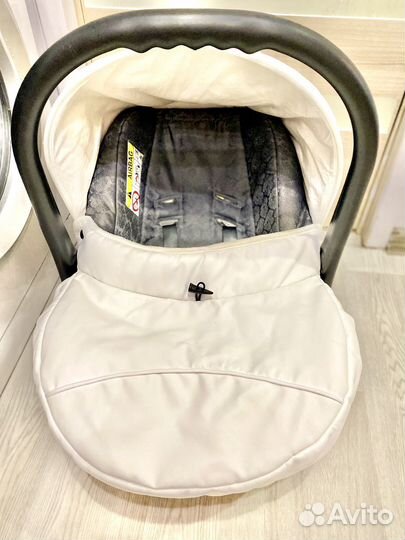 Автолюлька для новорожденных 0+ Karwala Carlo