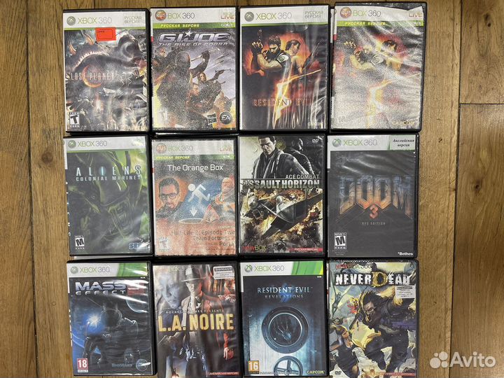 Диски на X-Box 360 23.01.2022