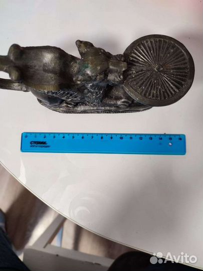 Подсвечник грифон 1980 годы, силумин