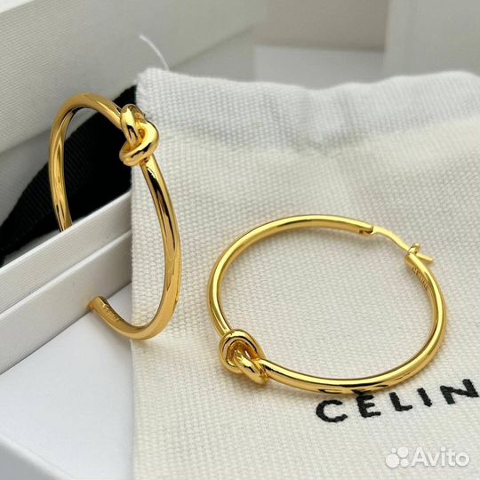 Кольцо Серьги Celine