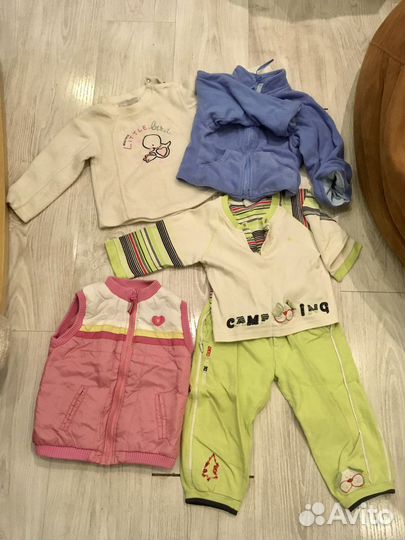 Одежда на девочку 18 месяцев пакетом